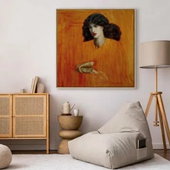 Obraz - Dante Gabriel Rossetti – Kobieta w oknie - obrazek 6