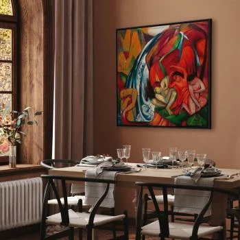 Obraz - Franz Marc – Wodospad (Kobiety pod wodospadem) - obrazek 7