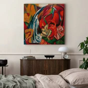 Obraz - Franz Marc – Wodospad (Kobiety pod wodospadem) - obrazek 6