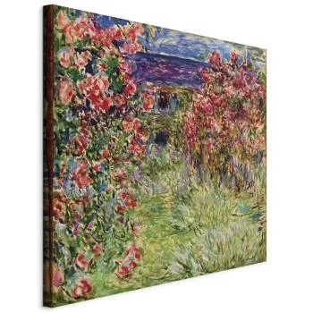 Obraz - Claude Monet – Dom wśród róż