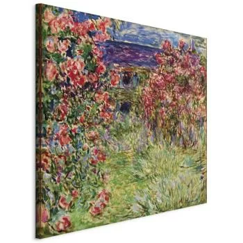 Obraz - Dom wśród róż (Claude Monet) - obrazek 2