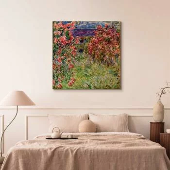 Obraz - Claude Monet – Dom wśród róż - obrazek 6