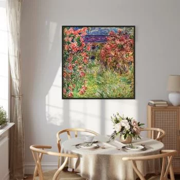 Obraz - Claude Monet – Dom wśród róż - obrazek 7