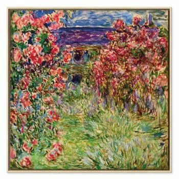 Obraz - Claude Monet – Dom wśród róż - obrazek 2