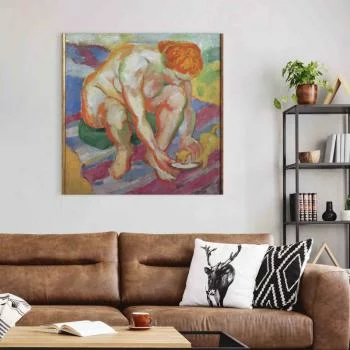 Obraz - Franz Marc – Akt z kotem - obrazek 5