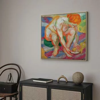 Obraz - Franz Marc – Akt z kotem - obrazek 5