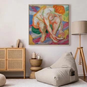 Obraz - Franz Marc – Akt z kotem - obrazek 6