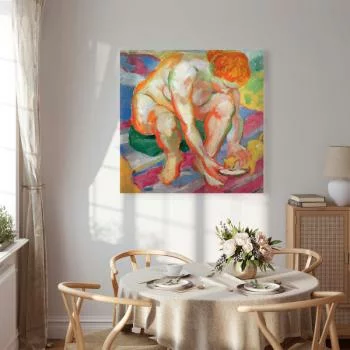 Obraz - Franz Marc – Akt z kotem - obrazek 7