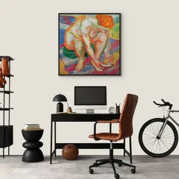 Obraz - Franz Marc – Akt z kotem - obrazek 7