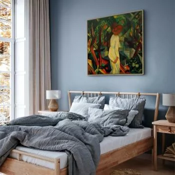 Obraz - August Macke – Para w lesie - obrazek 6