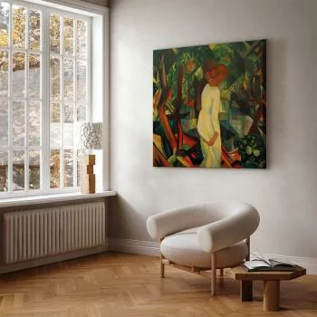 Obraz - August Macke – Para w lesie - obrazek 5