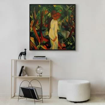 Obraz - August Macke – Para w lesie - obrazek 5