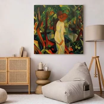 Obraz - August Macke – Para w lesie - obrazek 6