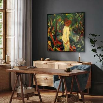 Obraz - August Macke – Para w lesie - obrazek 7