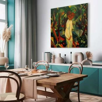 Obraz - August Macke – Para w lesie - obrazek 7