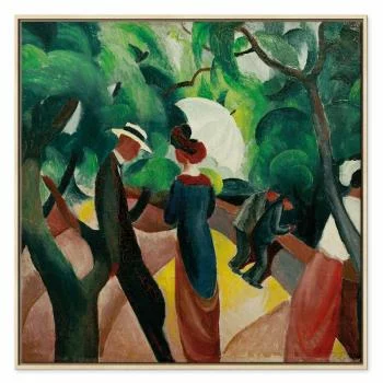 Obraz - August Macke – Promenade - obrazek 2
