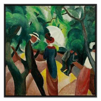 Obraz - August Macke – Promenade - obrazek 2