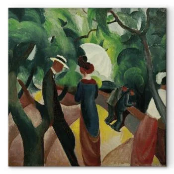 Obraz - August Macke – Promenade - obrazek 2