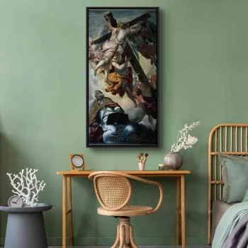 Obraz - Tintoretto – Objawienie Krzyża św. Piotrowiowi - obrazek 7