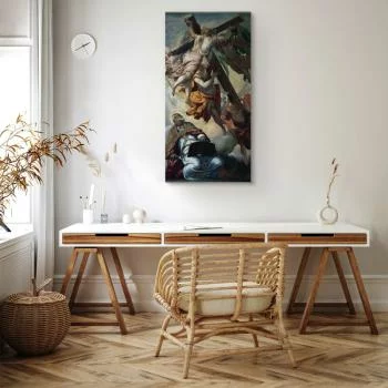 Obraz - Tintoretto – Objawienie Krzyża św. Piotrowiowi - obrazek 7