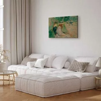 Obraz - Berthe Morisot – Na ławce w Lasku Bulońskim - obrazek 6