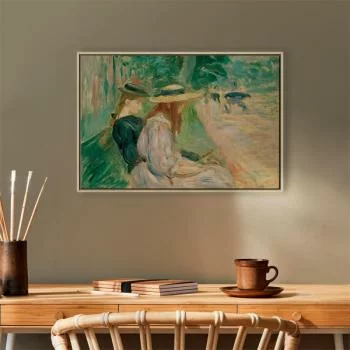 Obraz - Sur un banc de Bois de Boulogne (Berthe Morisot) - obrazek 6