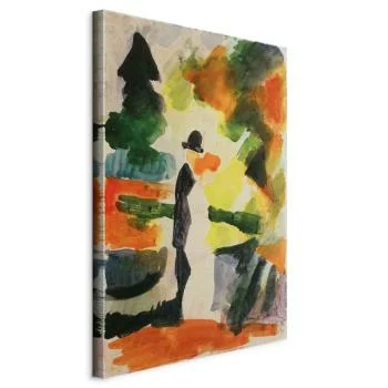 Obraz - August Macke – Para w parku