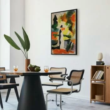 Obraz - August Macke – Para w parku - obrazek 2