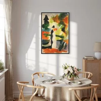 Obraz - August Macke – Para w parku - obrazek 6