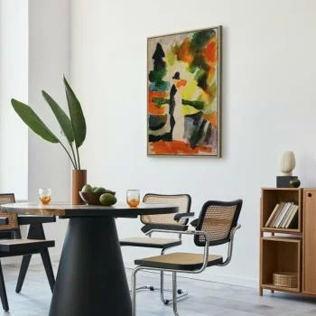 Obraz - August Macke – Para w parku - obrazek 2