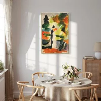 Obraz - August Macke – Para w parku - obrazek 6