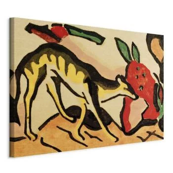 Obraz - Franz Marc – Fabeltier