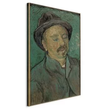 Obraz - Portrait of a oneeyed man (Vincent Van Gogh) - obrazek 2