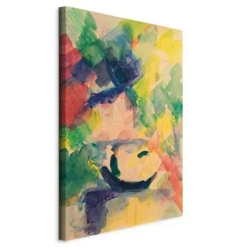 Obraz - August Macke – Para w łodzi