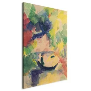Obraz - August Macke – Para w łodzi - obrazek 2