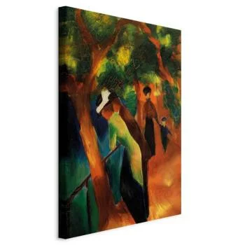 Obraz - August Macke – Słoneczna ścieżka