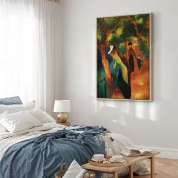 Obraz - Słoneczna droga (August Macke) - obrazek 5