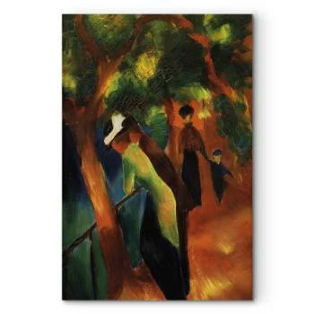 Obraz - August Macke – Słoneczna ścieżka - obrazek 2