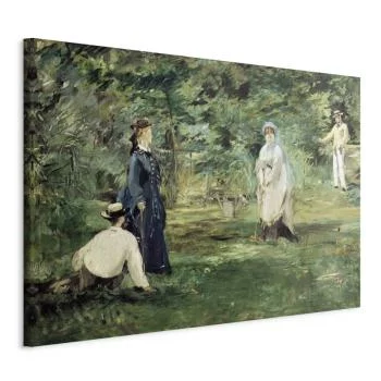 Obraz - La Partie de croquet à Paris (Edouard Manet) - obrazek 2