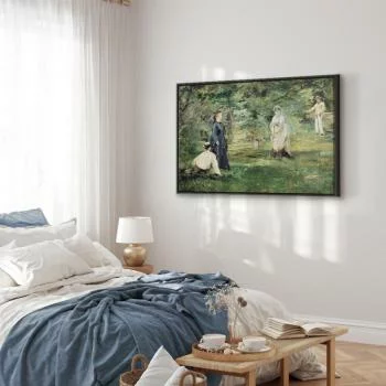 Obraz - La Partie de croquet à Paris (Edouard Manet) - obrazek 5