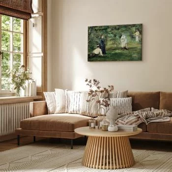 Obraz - Edouard Manet – Gra w krokieta w Paryżu - obrazek 5