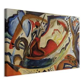 Obraz - August Macke – Nagie dziewczyny na barce