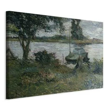 Obraz - Paul Gauguin – Flußufer
