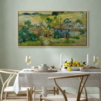Obraz - Farms near Auvers (Vincent Van Gogh) - obrazek 6