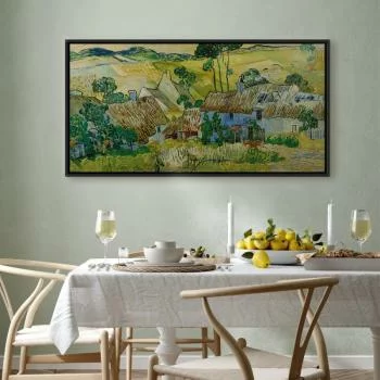 Obraz - Farms near Auvers (Vincent Van Gogh) - obrazek 6