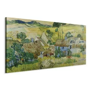 Obraz - Farms near Auvers (Vincent Van Gogh) - obrazek 2