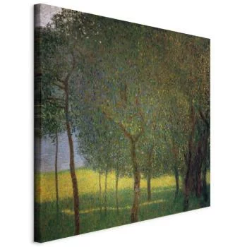 Obraz - Drzewa owocowe w Attersee (Gustav Klimt)
