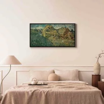 Obraz - Vincent Van Gogh – Pole ze stogami pszenicy - obrazek 6
