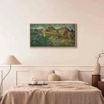 Obraz - Vincent Van Gogh – Pole ze stogami pszenicy - obrazek 6