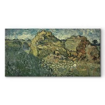 Obraz - Vincent Van Gogh – Pole ze stogami pszenicy - obrazek 2